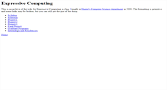 Desktop Screenshot of expcomp.decontextualize.com